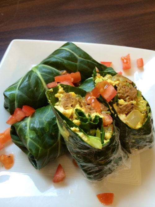 Green Machine Breakfast Burrito