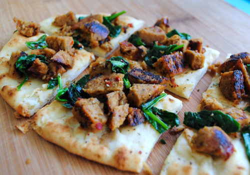 Italian Sausage Flatbread | Field Roast