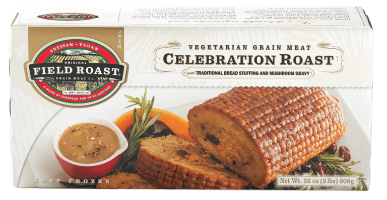 Celebration Roast with Traditional Bread Stuffing and Porcini Mushroom Gravy