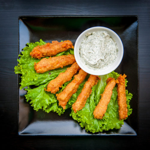 Spicy Chao Cheese Sticks with Ranch