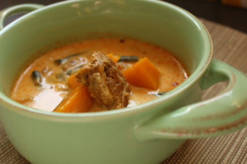 Spicy Coconut & Winter Squash Soup