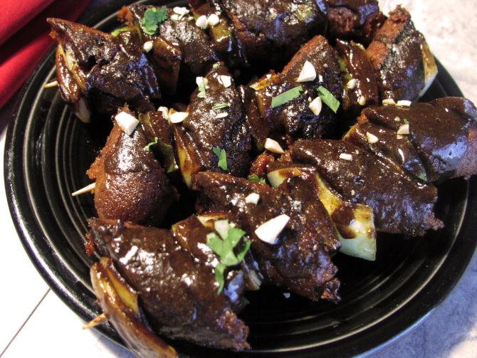 Chipotle Mole Skewers