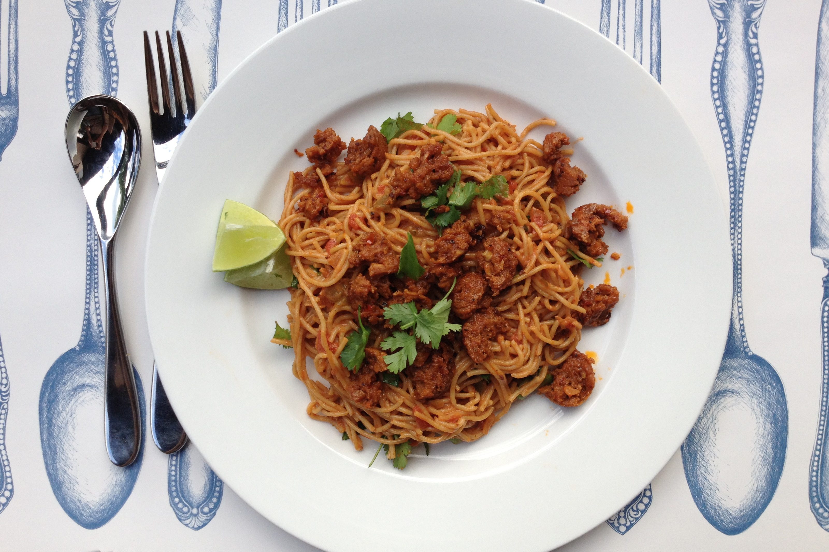 Tex Mex with Field Roast Mexican Chipotle Sausages