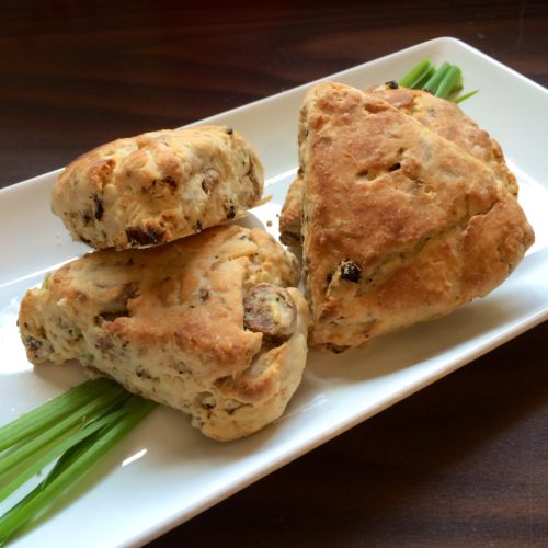 Savory Sunrise Breakfast Scones