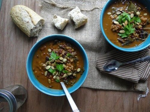 Pumpkin Farro Field Roast Stew