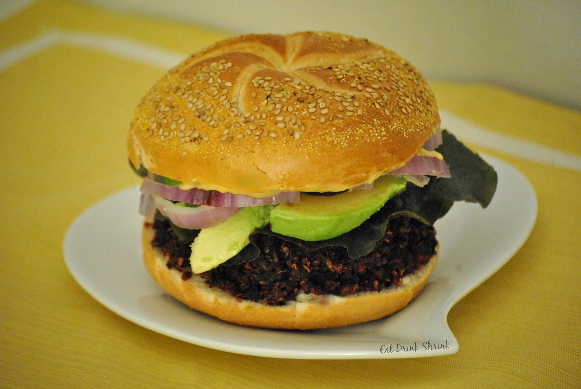 Beet Burger with Chao Cheese