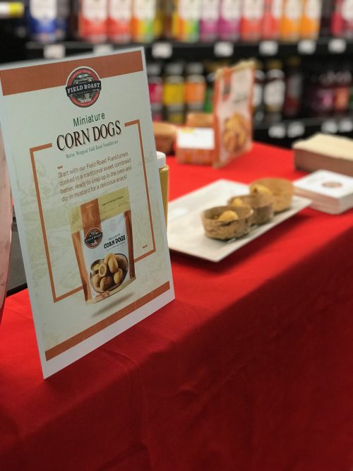 Local demo at Red Apple Market in Seattle