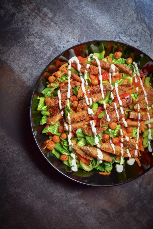 FRuffalo Wings Chickpea Salad