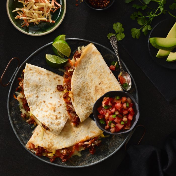 Chorizostyle Breakfast Quesadilla Field Roast