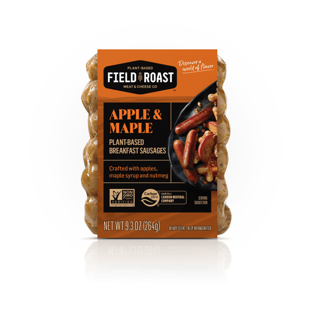 Apple & Maple Plant-Based Breakfast Sausages